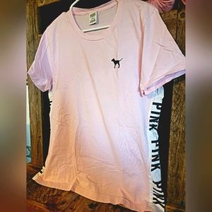 Pink tee L